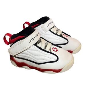 Nike Air Jordan Pro Strong White / Red / Black DC7910 101 Toddler Size 7C